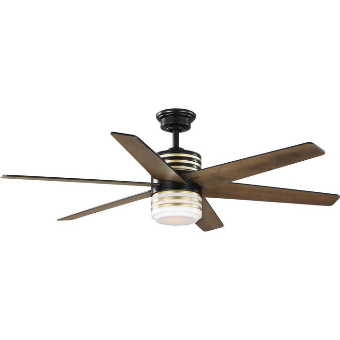 Carrollwood 56" Ceiling Fan-Fans-Progress Lighting-Lighting Design Store