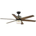 Carrollwood 56" Ceiling Fan-Fans-Progress Lighting-Lighting Design Store