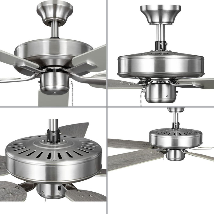 Airpro Builder Fan 52" Ceiling Fan-Fans-Progress Lighting-Lighting Design Store