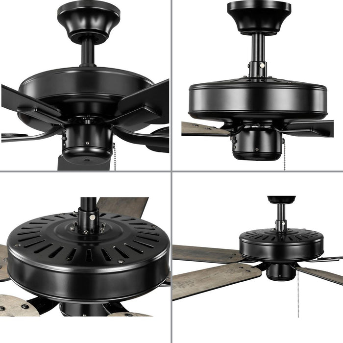 Airpro Builder Fan 52" Ceiling Fan-Fans-Progress Lighting-Lighting Design Store