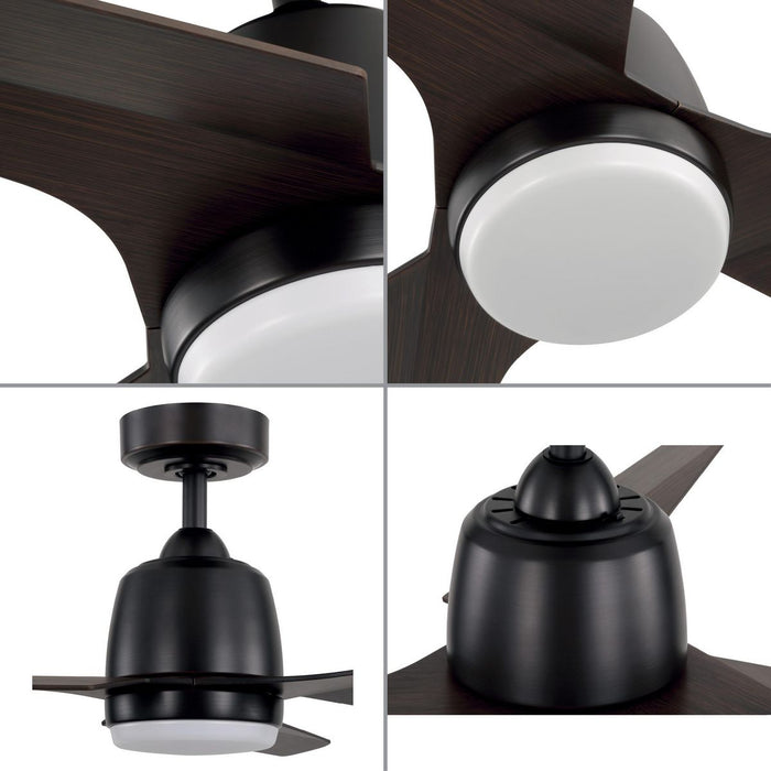 Upshur 52" Ceiling Fan-Fans-Progress Lighting-Lighting Design Store