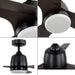 Upshur 52" Ceiling Fan-Fans-Progress Lighting-Lighting Design Store