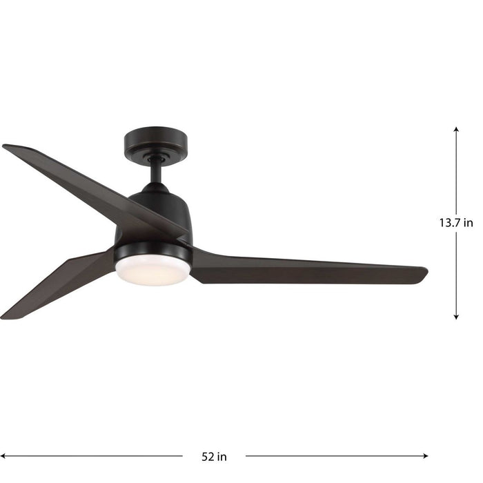 Upshur 52" Ceiling Fan-Fans-Progress Lighting-Lighting Design Store