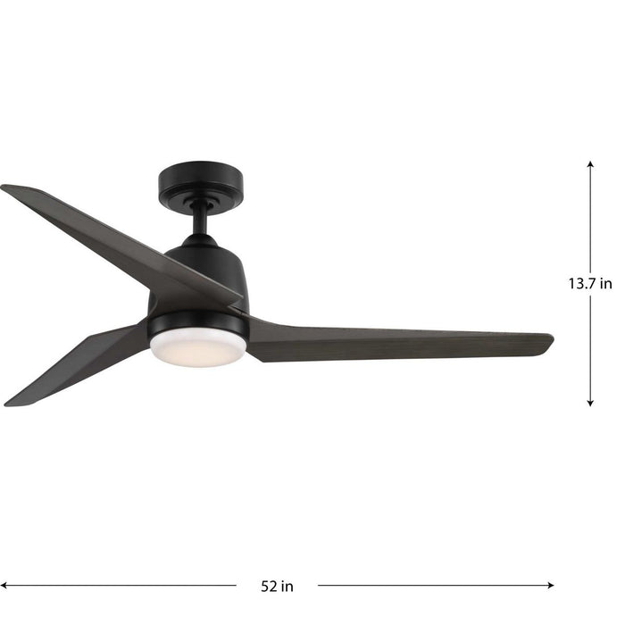 Upshur 52" Ceiling Fan-Fans-Progress Lighting-Lighting Design Store