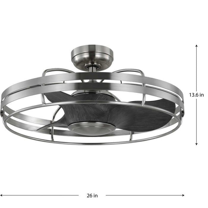 Bastrop 26" Ceiling Fan-Fans-Progress Lighting-Lighting Design Store