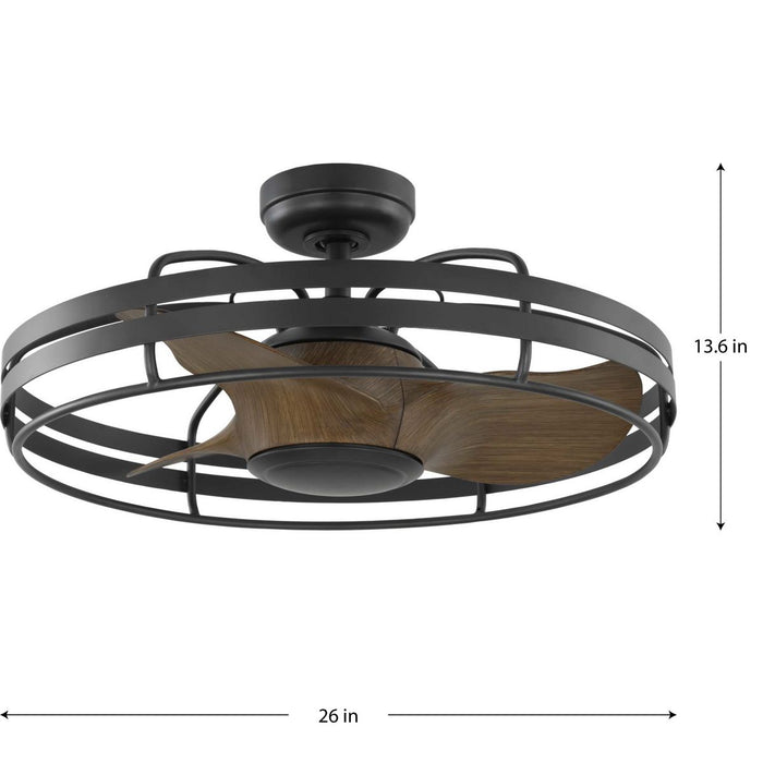 Bastrop 26" Ceiling Fan-Fans-Progress Lighting-Lighting Design Store
