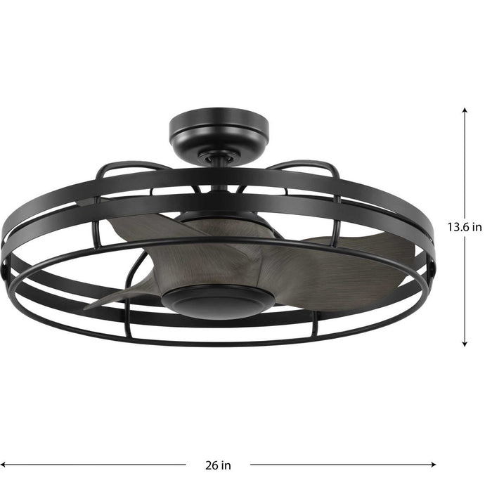Bastrop 26" Ceiling Fan-Fans-Progress Lighting-Lighting Design Store