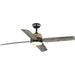 Shaffer Ii 56" Ceiling Fan-Fans-Progress Lighting-Lighting Design Store