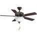 Airpro 42" Ceiling Fan-Fans-Progress Lighting-Lighting Design Store