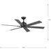 Brazas 56" Ceiling Fan-Fans-Progress Lighting-Lighting Design Store