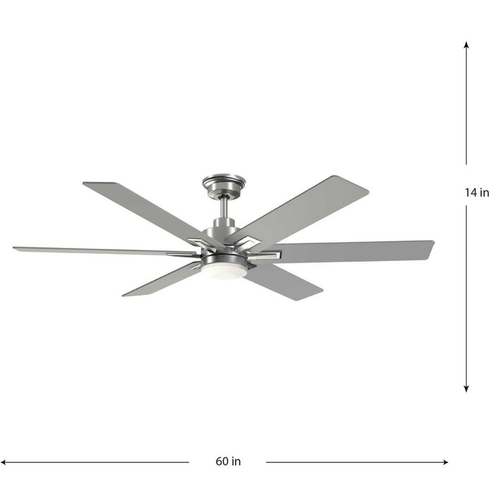 Dallam 60" Ceiling Fan-Fans-Progress Lighting-Lighting Design Store