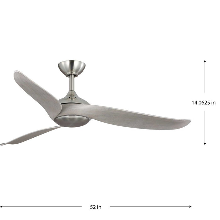 Conte 52" Ceiling Fan-Fans-Progress Lighting-Lighting Design Store