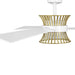 Bisbee 55" Ceiling Fan-Fans-Progress Lighting-Lighting Design Store
