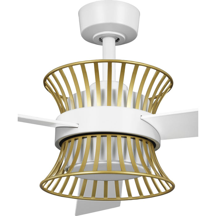 Bisbee 55" Ceiling Fan-Fans-Progress Lighting-Lighting Design Store