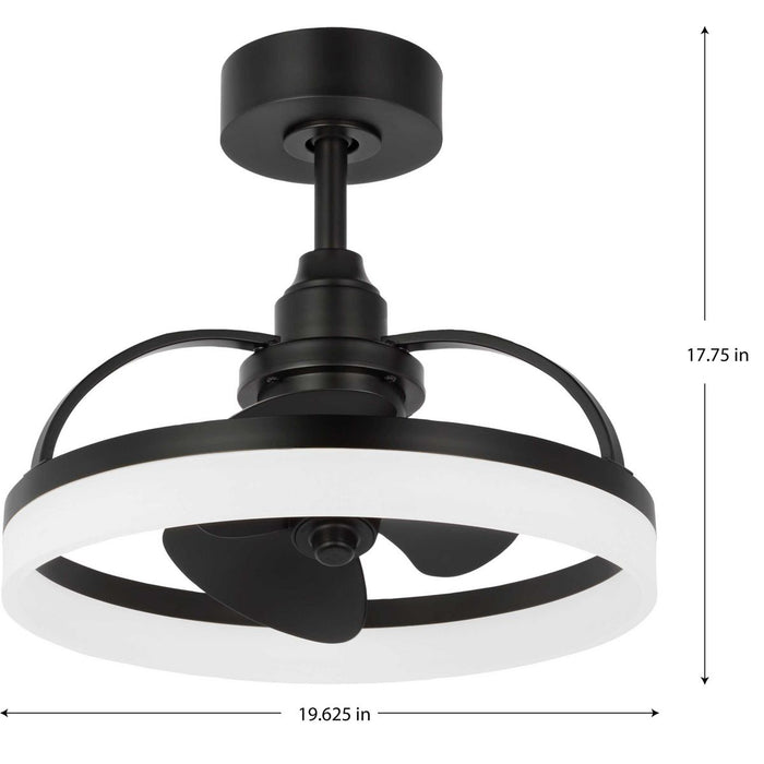 Shear Ceiling Fan-Fans-Progress Lighting-Lighting Design Store