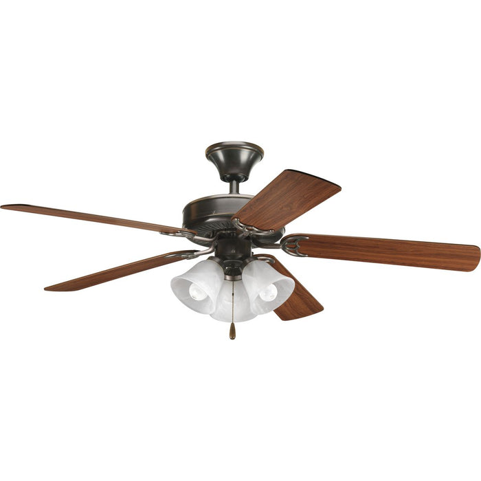 Airpro Builder 52" Ceiling Fan-Fans-Progress Lighting-Lighting Design Store