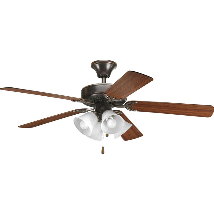 Airpro Builder 52" Ceiling Fan-Fans-Progress Lighting-Lighting Design Store