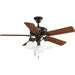 Airpro Performance 52" Ceiling Fan-Fans-Progress Lighting-Lighting Design Store