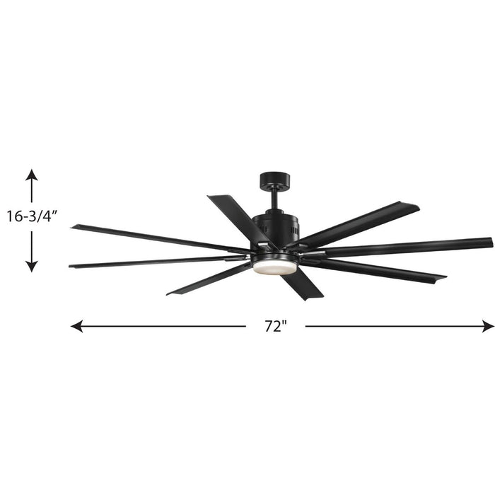 Vast 72" Ceiling Fan-Fans-Progress Lighting-Lighting Design Store