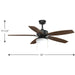 Billows 52" Ceiling Fan-Fans-Progress Lighting-Lighting Design Store
