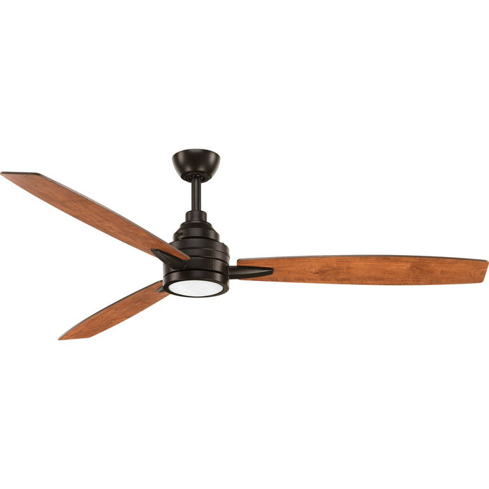 Gaze 60" Ceiling Fan-Fans-Progress Lighting-Lighting Design Store