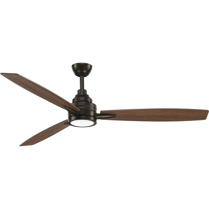 Gaze 60" Ceiling Fan-Fans-Progress Lighting-Lighting Design Store