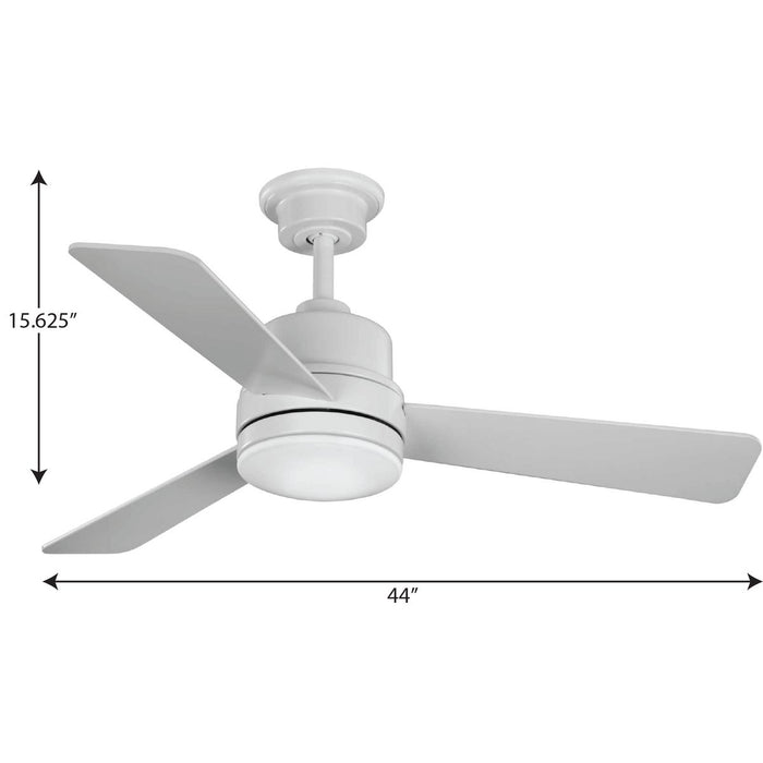 Trevina Ii 44" Ceiling Fan-Fans-Progress Lighting-Lighting Design Store