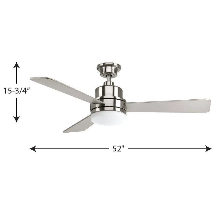 Trevina 52" Ceiling Fan-Fans-Progress Lighting-Lighting Design Store