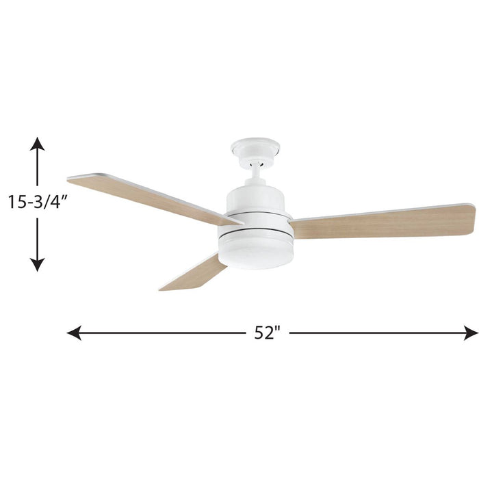 Trevina 52" Ceiling Fan-Fans-Progress Lighting-Lighting Design Store