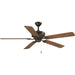 Lakehurst 60" Ceiling Fan-Fans-Progress Lighting-Lighting Design Store