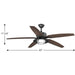 Montague 60" Ceiling Fan-Fans-Progress Lighting-Lighting Design Store