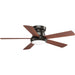 Vox 52" Ceiling Fan-Fans-Progress Lighting-Lighting Design Store
