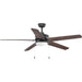 Whirl 60" Ceiling Fan-Fans-Progress Lighting-Lighting Design Store