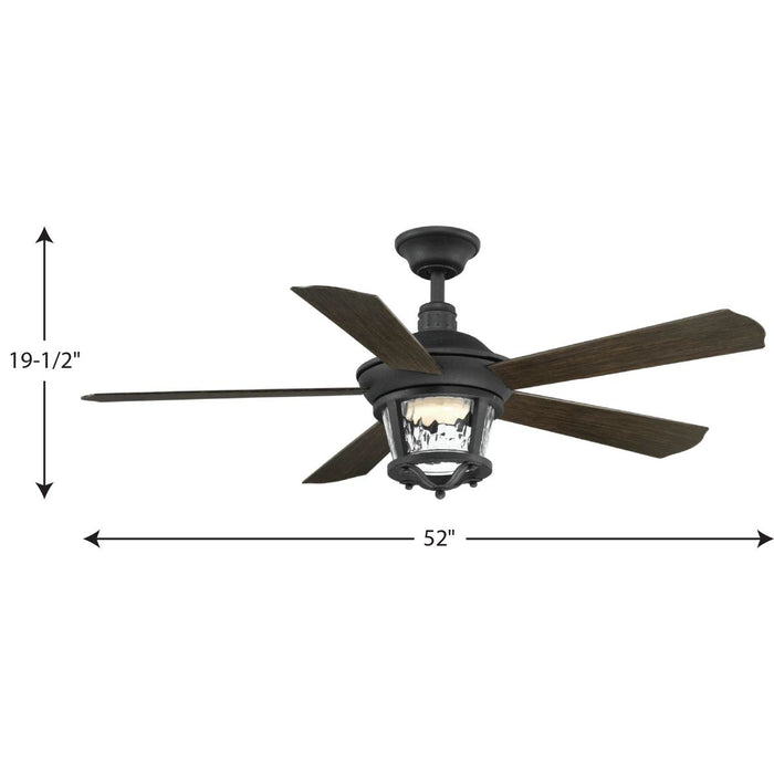 Smyrna 52" Ceiling Fan-Fans-Progress Lighting-Lighting Design Store