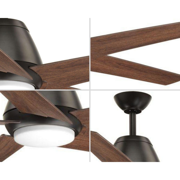 Gust 54" Ceiling Fan-Fans-Progress Lighting-Lighting Design Store