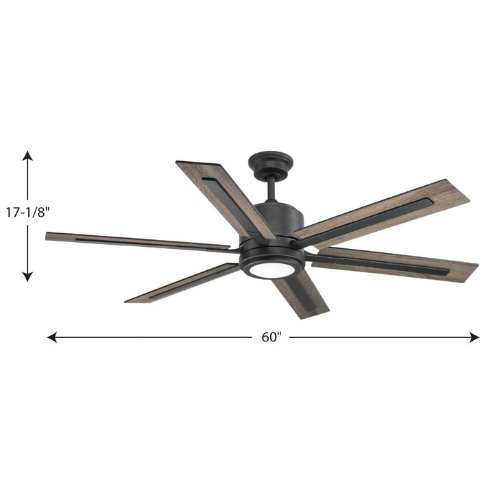 Glandon 60" Ceiling Fan-Fans-Progress Lighting-Lighting Design Store