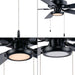 Air Pro Edgelit LED Kit LED Fan Kit-Fans-Progress Lighting-Lighting Design Store