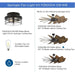 Springer Ii Fan Light Kit-Fans-Progress Lighting-Lighting Design Store