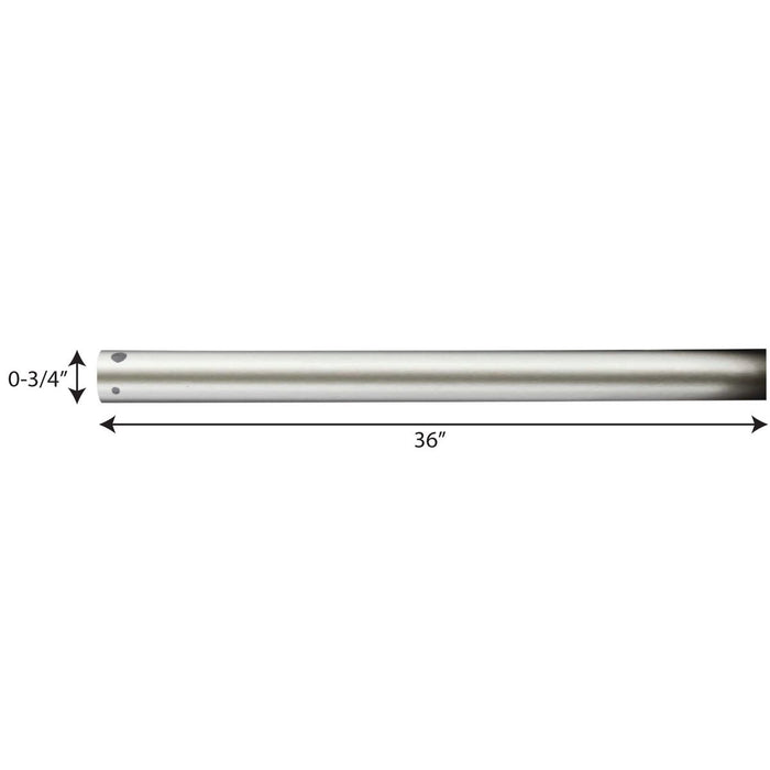 AirPro Fan Downrod-Fans-Progress Lighting-Lighting Design Store