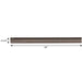 AirPro Fan Downrod-Fans-Progress Lighting-Lighting Design Store