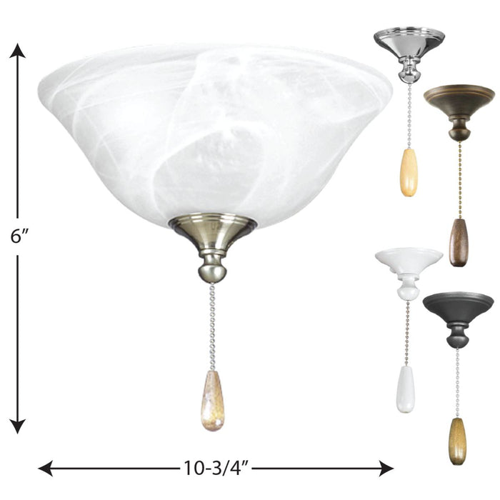 AirPro LED Fan Kit-Fans-Progress Lighting-Lighting Design Store