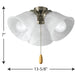 AirPro LED Fan Kit-Fans-Progress Lighting-Lighting Design Store