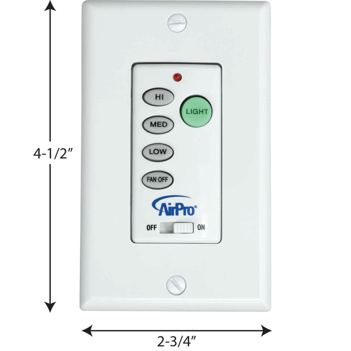 Wall Control-Fans-Progress Lighting-Lighting Design Store