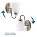Gather Bath Light-Sconces-Progress Lighting-Lighting Design Store