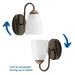 Gather Bath Light-Sconces-Progress Lighting-Lighting Design Store