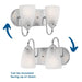 Gather Bath Light-Bathroom Fixtures-Progress Lighting-Lighting Design Store
