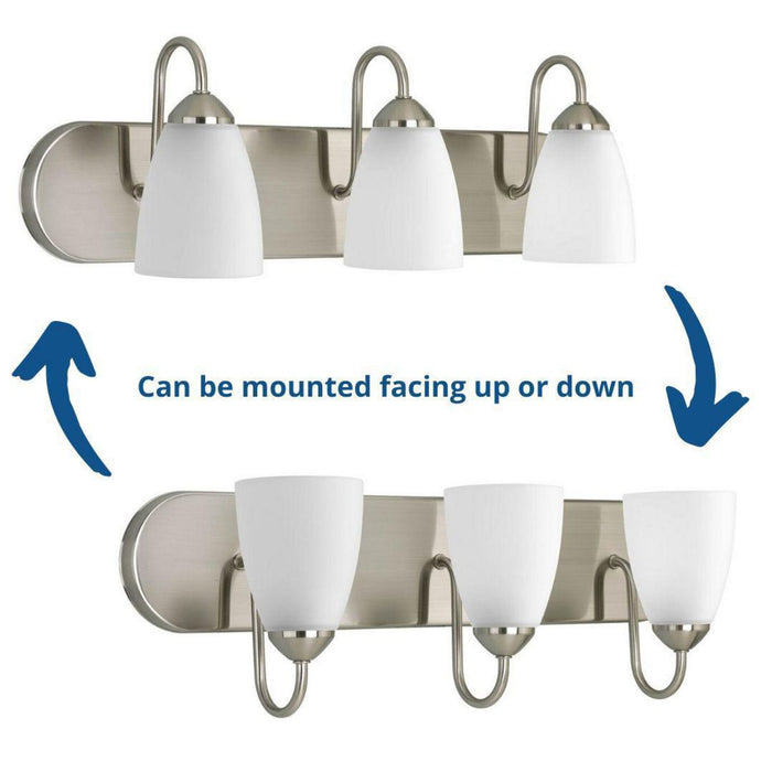 Gather Bath Light-Bathroom Fixtures-Progress Lighting-Lighting Design Store