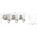 Gather Bath Light-Bathroom Fixtures-Progress Lighting-Lighting Design Store