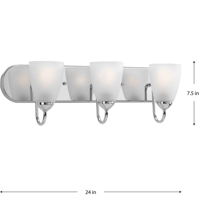 Gather Bath Light-Bathroom Fixtures-Progress Lighting-Lighting Design Store