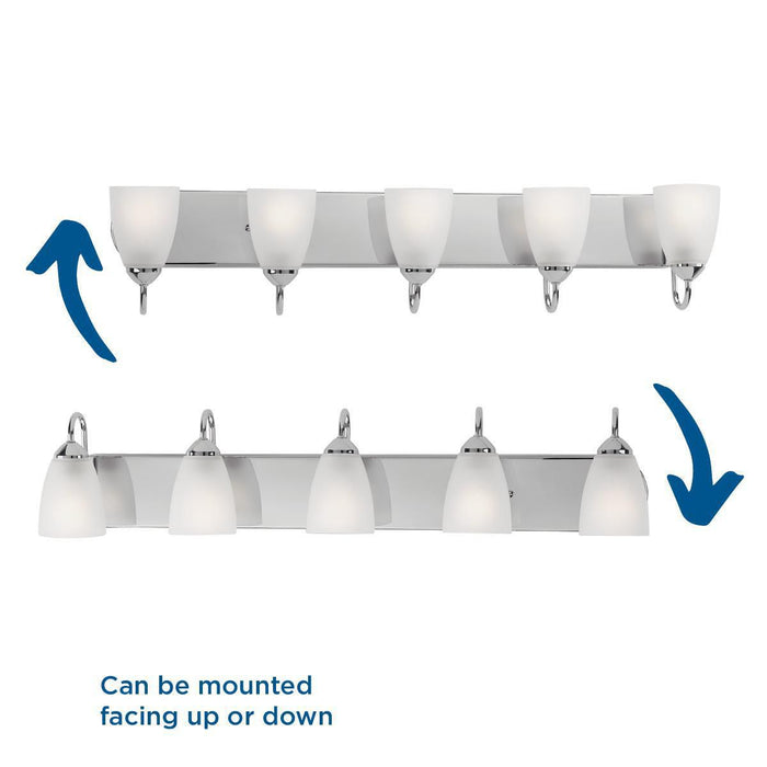 Gather Bath Light-Bathroom Fixtures-Progress Lighting-Lighting Design Store